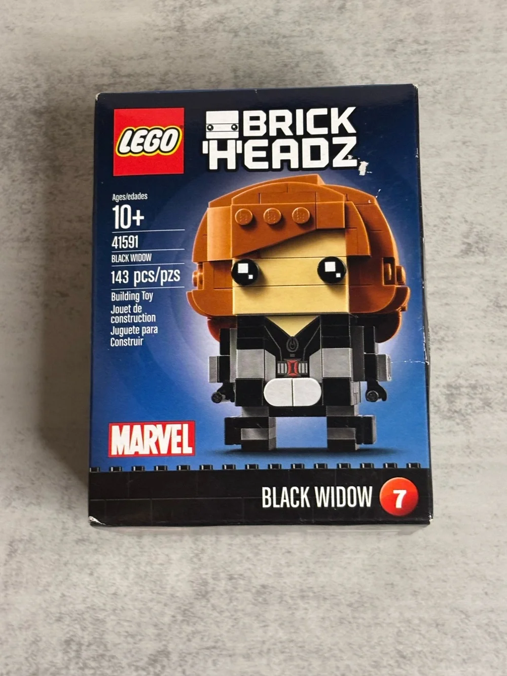 Lego Marvel BrickHeadz Black Widow Set (#41591)
